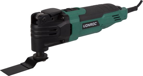 VONROC Multitool - Oszillierend - 300W - Inkl. Zubehör & Aufbewahrungstasche