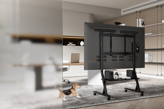 TV-Ständer auf Rädern - drehbar - 45 Zoll bis 90 Zoll