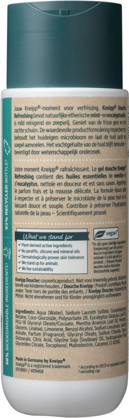 Kneipp Dusche Erfrischende Minze Eukalyptus 200 ml