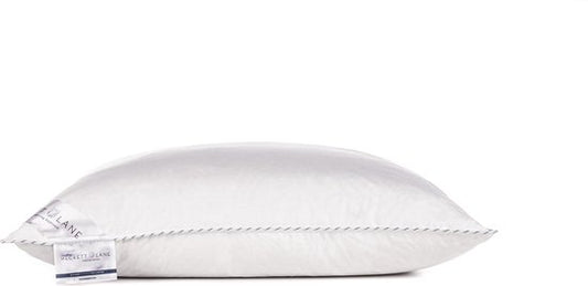Heckettlane Pillow - Schlafkissen mit Federn und Daunen - Cool Pillow - 60x70 cm - für Rücken-, Seiten- und Bauchschläfer - 1 Stück