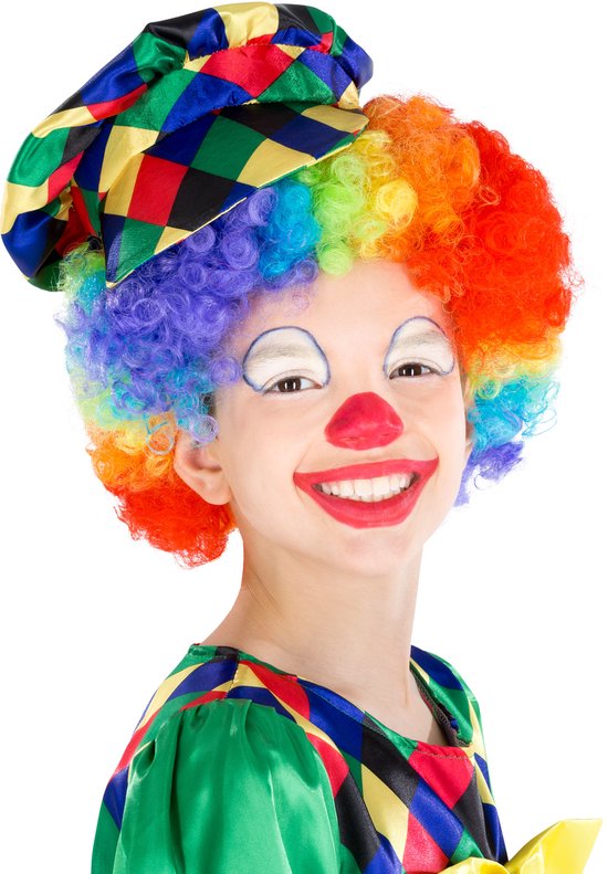 dressforfun - Jungen Kostüm Clown Freddy 104 (3-4y) - Faschingskostüm Kostüm Halloween Faschingskostüm Partykleid Karnevalskostüm Fasching Partykleid - 300796