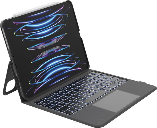 Belkin Everyday Tasche mit Tastatur und Halterung für iPad Air 10.9/11" und iPad Pro 11" - AZERTY