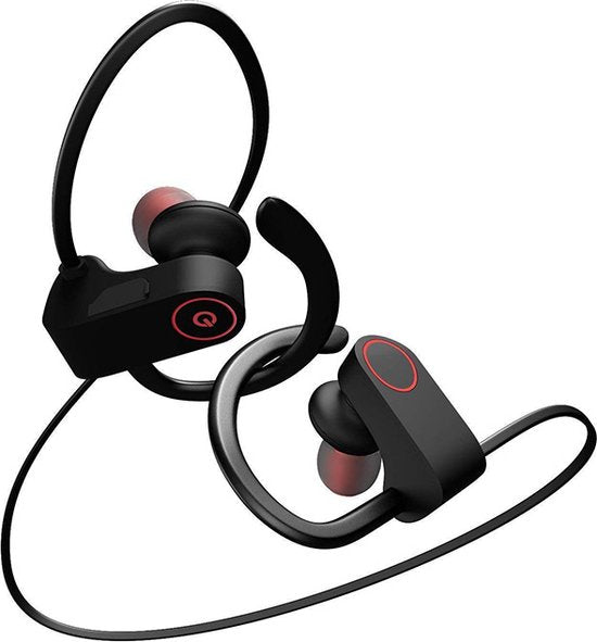 Kabellose In-Ear-Bluetooth-Kopfhörer, Sport-Headset - Kabelloses Headset - schwarz/rot U8