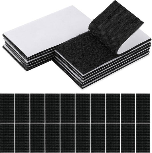 Luft Velcro Sewable - 10 Stück - 5x10cm - Klettverschluss - Klettband - Band
