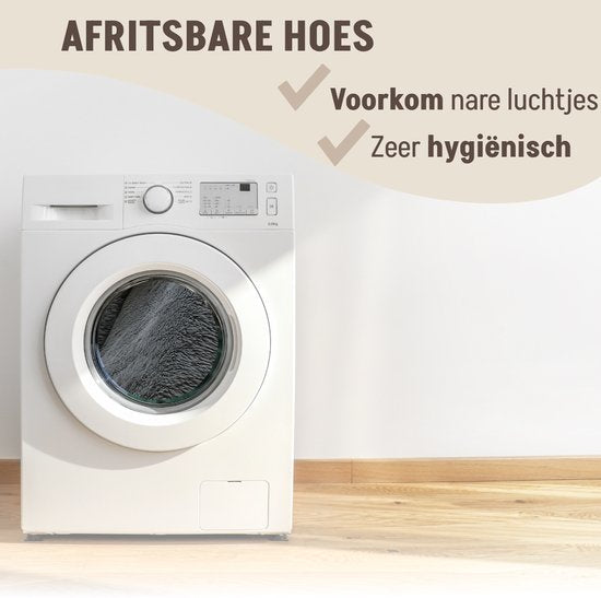 By Cee Cee Original Hundedeckenbank - Hundedeckenbank - Hundekorb - Premium - komplett abnehmbar - Dunkelgrau - 75x90 - Größe S