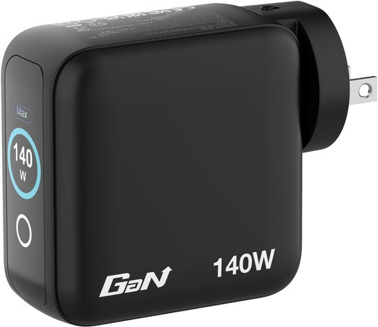 Verbatim Mini-GaN-Ladegerät 140 W mit Display