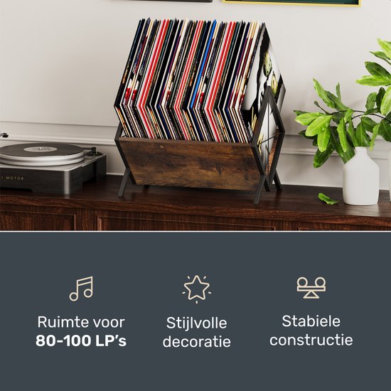 Luft LP-Halter - Vinyl - Aufbewahrungssystem - Plattenständer - Standard - Album