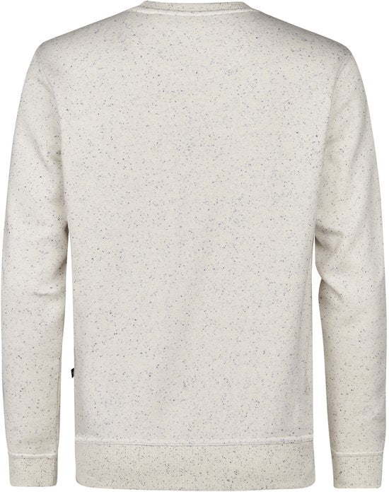 Petrol Industries – Herren-Sweatshirt „Pagosa“ mit Logo-Aufdruck – Weiß – Größe L