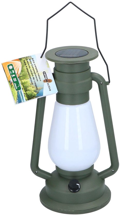 Solar-Campinglampe - LED-Beleuchtung - Campinglampe - Zeltlicht - Solarbetrieben - Grün