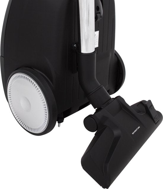 Inventum ST306ZZA - Staubsauger mit Beutel - 3 Liter - HEPA 13 - Kabellänge 7 Meter - Schwarz