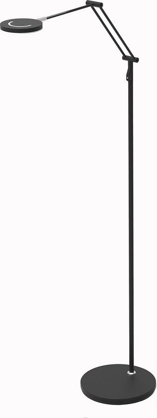 Steinhauer – Stehlampe – Soleil – schwarz – Kunststoff und Metall – Designlampe – LED – 3257ZW