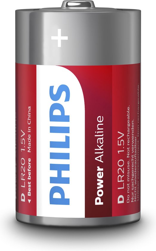 Philips LR20P2B - D / LR20 Batterien - 2 Stück