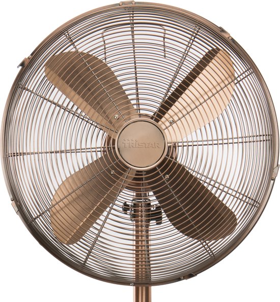 Tristar VE-5971 - Retro-Stativ-Ventilator - Ø 40 cm - Ausführung in Kupfer