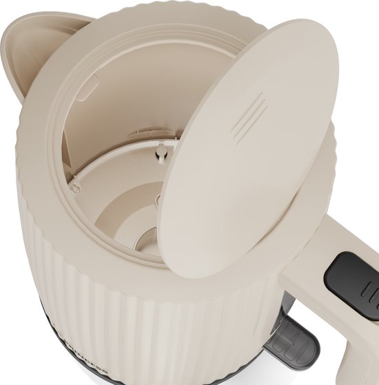 Princess Wasserkocher Wave 236048 - Retro - 1,7 Liter - 2200W - Beige