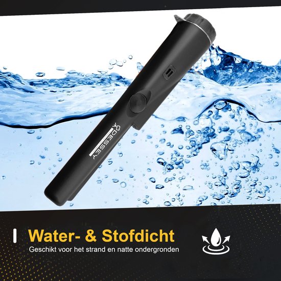 ODESSEY Pinpointer - Metalldetektor - Wasser- und staubabweisend - Target Edition