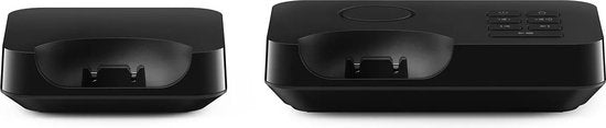Philips Schnurlostelefon D2752B/12 - DECT - 2 Handteile - Haustelefon - Festnetz - Rufnummernerkennung - Schwarz