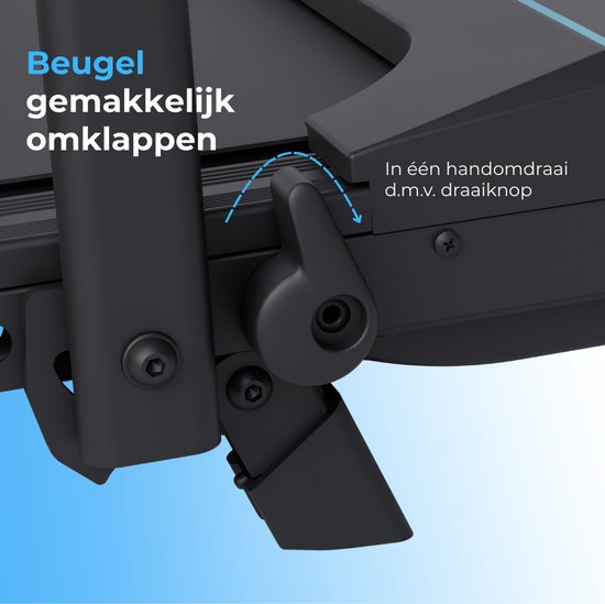 Laufband 1-12km/h - Walking Pad - Laufband zusammenklappbar - Walking-Laufband - Mit Tablet-Halter, Fernbedienung und App