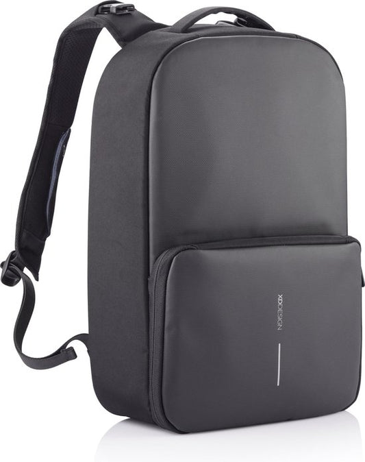 XD Design Flex Gym Bag - Anti-Diebstahl-Rucksack - 16 bis 24 Liter - Schwarz