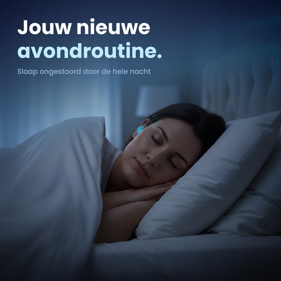 PurelyGoods® Schlaf-Ohrstöpsel - 20 Silikon-Schlaf-Ohrstöpsel - Anti-Schnarch - Seitenschläfer
