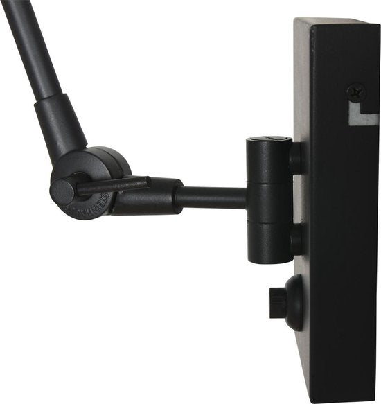 Steinhauer Prestige Chic Wandleuchte - Dimmbar - Gelenkarm bis 74,5 cm - Schwarz
