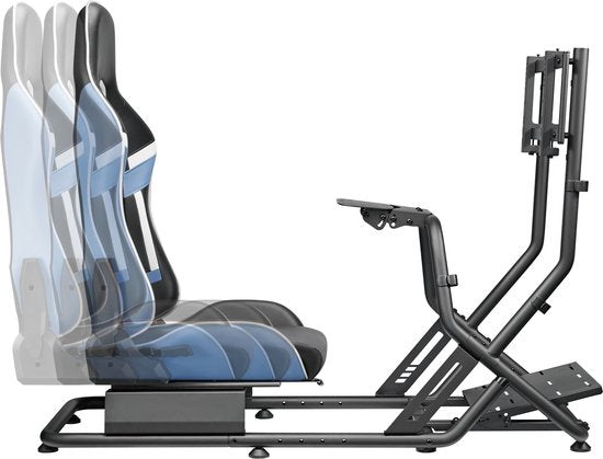 Rennsitz Cockpit-Simulator - voll einstellbar - Rennsitz