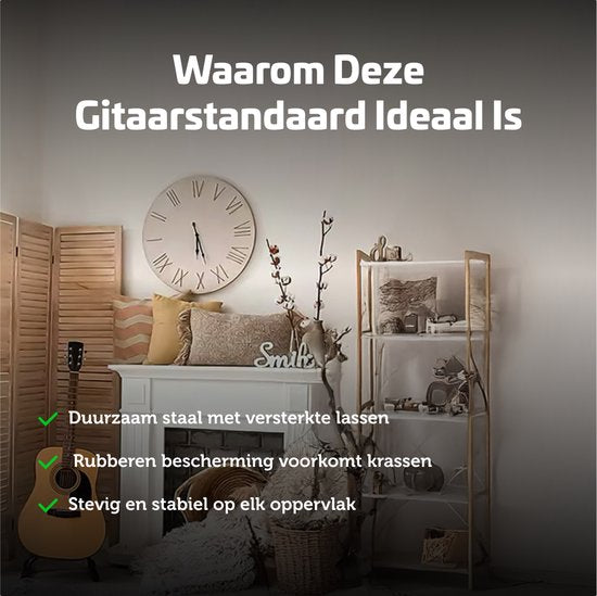 Garpex® Universal-Gitarrenständer - tragbar - stabil