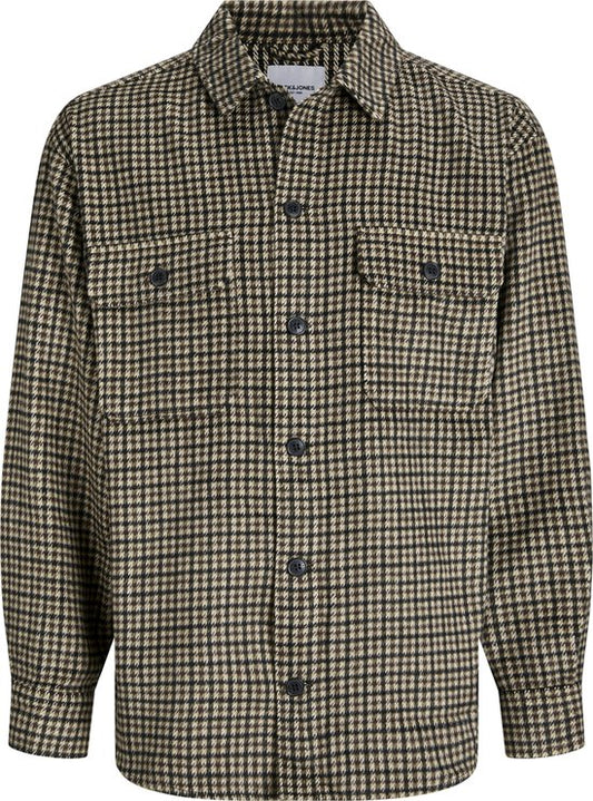 JACK&JONES ESSENTIALS – JJEBRADLEY OLLIE OVERSHIRT LS NOOS Herrenhemd - Größe XL