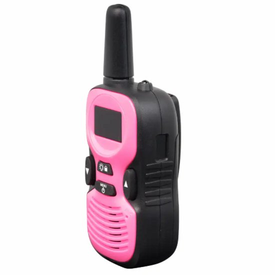 Denver Walkie-Talkie - Kinder - 8 Kanäle - Bis zu 2 km Reichweite - 2er-Set - Taschenlampe - WTK441