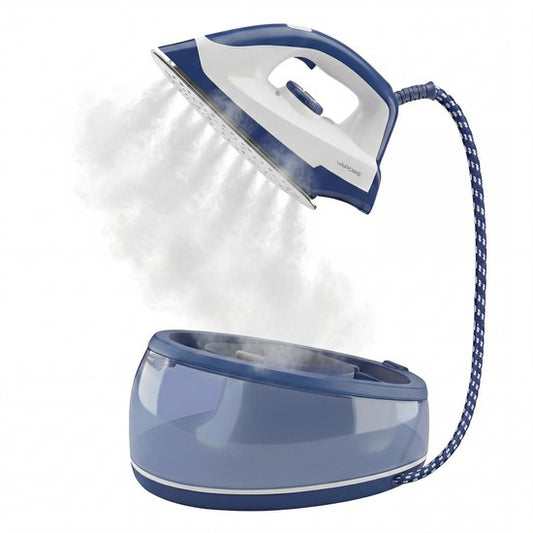 Vapore Dampfbügeleisen mit Dampferzeuger - 8 Sekunden Aufheizzeit - 2400W - 5 Bar - 2.3L Tank - 57 Min Dampf - Bügeleisen mit Station - Keramiksohle