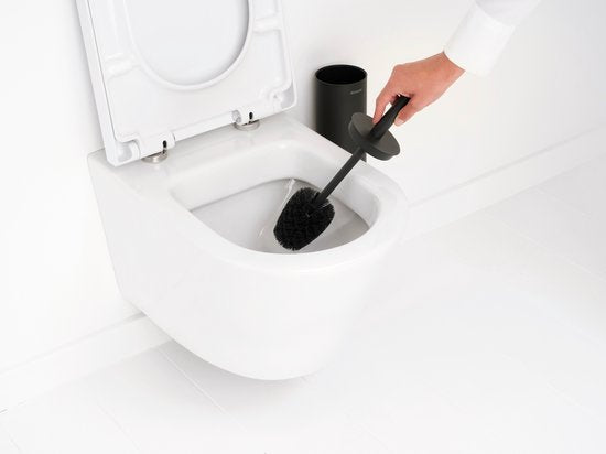 Brabantia MindSet Toilettenzubehör – 3-teilig – Mineral Infinite Grey