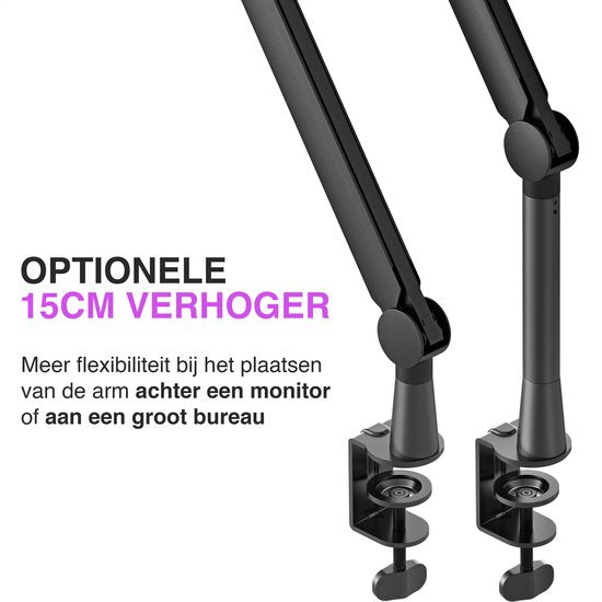 Sensic SA 30 Mikrofonarm ohne Mikrofon - Mikrofonständer - Auslegerarm - Standard - mit 15cm Neigung