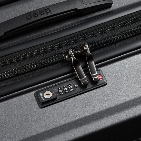 Jeep Koffer Deluxe Large 76 cm Expandable Anthrazit