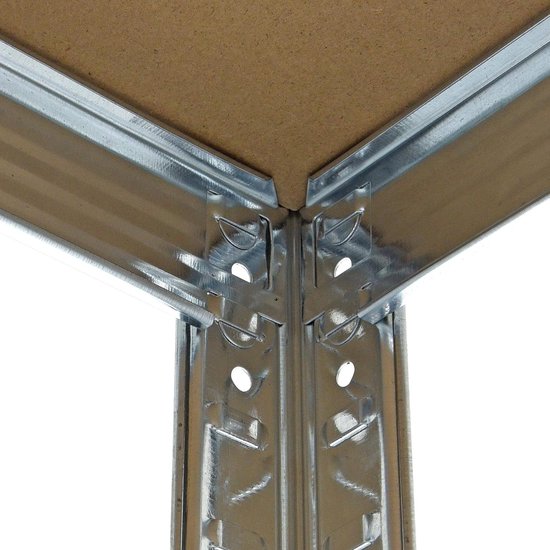 2x Profeco Heavy Duty Lagerregal 180x90 cm - Edelstahlregal - 10 Fachböden - Kapazität 175 kg pro Fachboden - Lagerschrank Garage & Schuppen