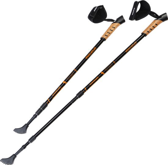 Deuba Sportana Nordic Walking Stöcke - orange