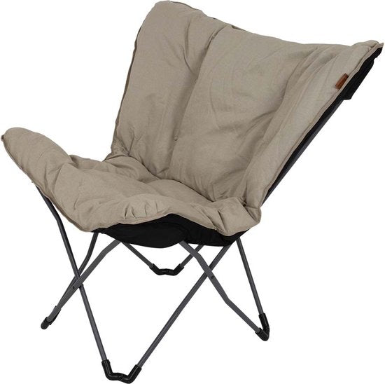 Bo-Camp - Urban Outdoor - Schmetterlingsstuhl - Redbrigde - L - Oxford Polyester - Beige