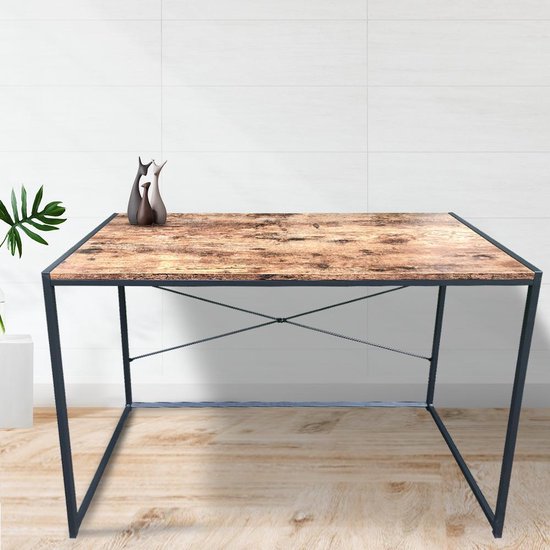 VDD Industrial Vintage Design Schreibtisch Stabil - Laptoptisch - industriell - 100x45x75 cm