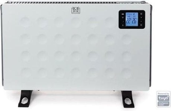 Perel Smart Konvektor Heizung, für den Innenbereich, drei Heizstufen, 2000 W