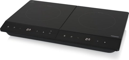 Tristar Deluxe Induktionskochfeld 3500W - IK-6162 - 2 Kochzonen - Timer bis zu 180 min - Schwarz