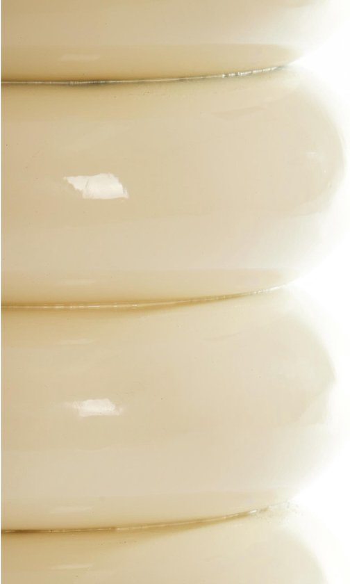 Light & Living Beistelltisch Mirogi - Creme - Ø30cm - Modern