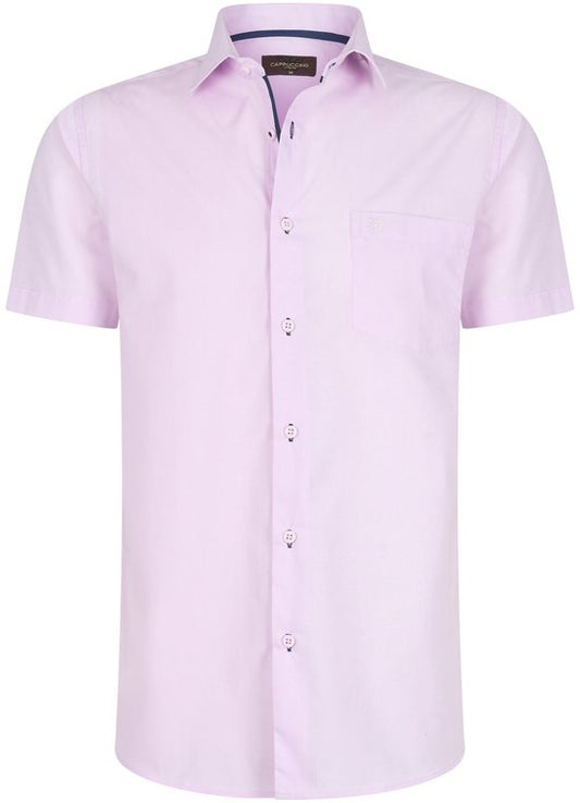 Cappuccino Italia - 2XL - Hemd - Kurzarm - Rosa