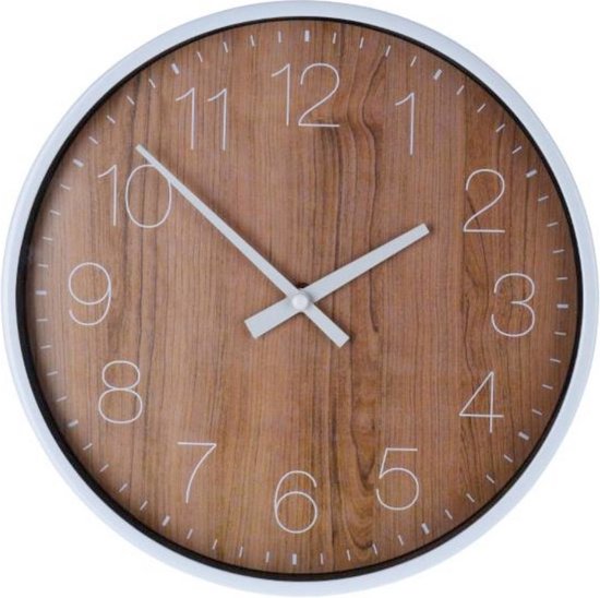 Wanduhr Bambus - 25 cm - Wanduhr - Zimmer