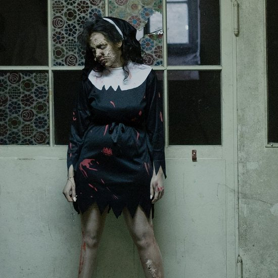 Dressforfun Creepy nun - M - Kostüm Karneval - Halloween - Verkleiden - Partykleidung - Partykleidung - Partykleidung