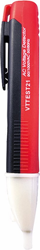 Velleman Berührungsloser Spannungsprüfer bis 1000 V, Stiftform, mit LED-Licht und Summer