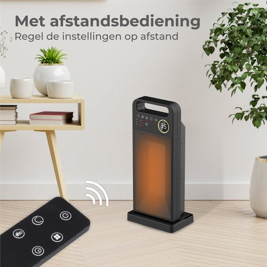 Nuvance - Elektroherd - 2000W - Terrassenheizer - Keramik-Heizung - Heizlüfter - Elektroheizung