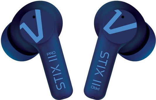 Veho STIX II Pro True Wireless Kopfhörer Wireless In-Ear Anrufe/Musik/Sport/Alltag Bluetooth Blau