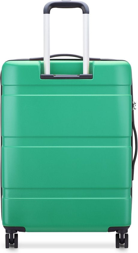 Delsey Paris x United Colors Of Benetton - Now Kofferset - 3 Stück - Handgepäck 34L + aufgegebenes Gepäck 65L und 93L - Grün