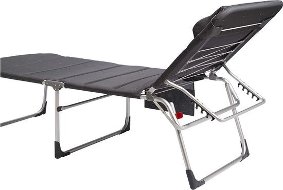 Crespo - Klappbett - AL/363 - Deluxe - Dunkelgrau