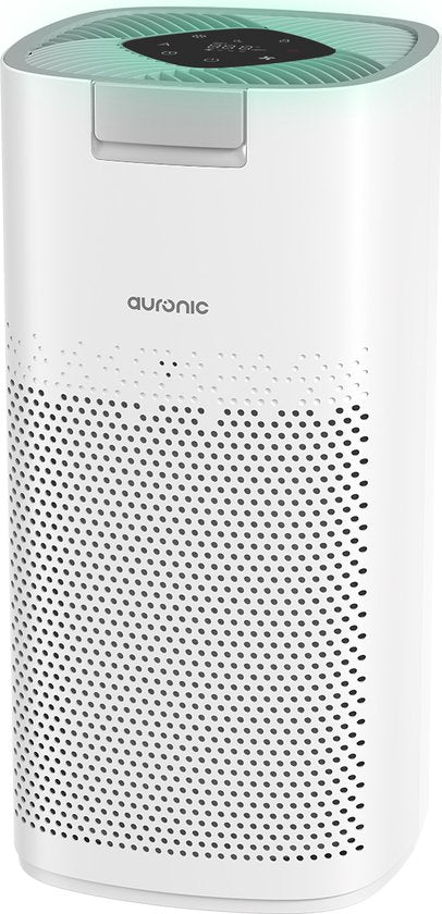 Auronic Air Purifier Ultra - Mit HEPA 13-Filter - 450 m³/h - 90 m² - Kohlefilter - 3 Stufen - Luftreiniger - Weiß
