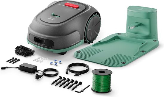 Philips - Mähroboter Serie 3000 - Kreuzmähen - GPS-Kartierung - Intelligentes Mähen - Regensensor - Grau