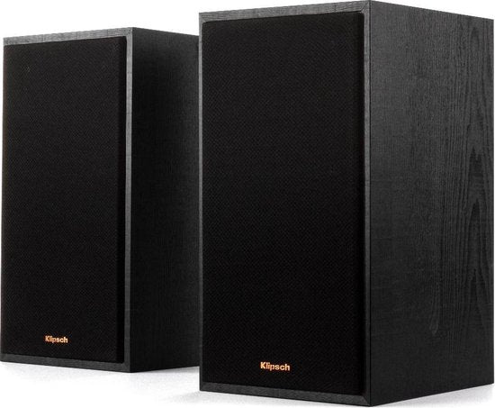 Klipsch R-51PM - Aktive Regal-Lautsprecher - Schwarz ( Paar )